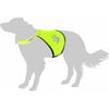 Colete de segurança reflector amarelo para cães