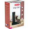 Zolux Poste rascador City Cat gris oscuro - Ø 17 cm -Alt 62cm