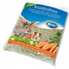 Duvo+Kräuterheu für Nagetiere mit Karotten