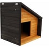 Casota para cães em madeira para exterior com telhado invertido Zolia Malvik