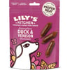 LILY'S KITCHEN Salsichas de pato e veado deliciosas para cão