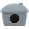 Kunststoffhaus für Hamster in beige oder grau