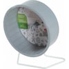 Roda plástica sobre suporte metálico para roedores - bege ou cinzento
