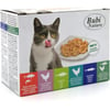 BUBIMEX Mehr-Pack Bubi Nature Nassfutter für Katzen