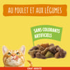 FRISKIES - Ração seca para gato de frango e legumes