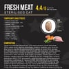 OPTIMUS Fresh Meat Chat adulte stérilisé au poulet frais sans céréales