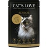 Paté CAT'S LOVE all'anatra per gatto anziani