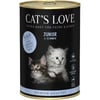 CAT'S LOVE Comida húmeda natural para gatitos - 2 sabores
