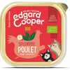 Edgard & Cooper Barquette au Poulet frais Biologique Sans Céréales pour Chat Adulte 