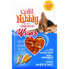 Cat It Nibbly Wraps Snacks naturales de pescaditos y pollo para gatos
