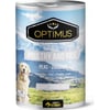 Optimus Light Sterilised Aves y Arroz Latas para perros esterilizados