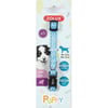 Collare regolabile in nylon per cuccioli Puppy Pixie - blu
