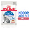 ROYAL CANIN Indoor Sterilised Morsi in salsa per gatti sterilizzati da interno da 1 a 7 ans