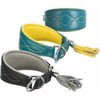 Halsband Comfort voor windhonden, zwart en grijs, Active