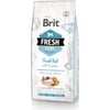 Brit Fresh com peixe fresco e abóbora para cão adulto de porte grande
