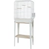 Jaula para pájaros con mueble Loft Blanco - 3 tamaños disponibles