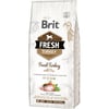 Brit Fresh de peru fresco e ervilhas para cães adultos sedentários, em excesso de peso ou seniores