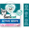 Sanicat - Litière agglomérante Active White parfum fleur de lotus