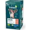 YARRAH Multipack 8x100g de pâtées pour chat au saumon, sans céréales