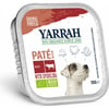 YARRAH Multipack 6x150g de patês para cão com carne bovina, sem cereais