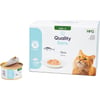 QUALITY SENS HFG Jelly - 100% natürliches Nassfutter in Gelee 85g für Katze & Kätzchen - 6 Rezepte zur Auswahl