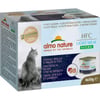 ALMO NATURE HFC Light Meal multipack de comida húmeda para gatos 4 x 50 g - varias recetas