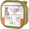 FELICHEF BIO Nassfutter für Katzen - 2 Geschmacksrichtungen