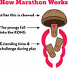 KONG Marathon met pindakaas