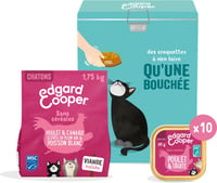 Edgard & Cooper Pack Junior Sans Céréales pour chaton