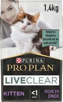 PRO PLAN Liveclear Kitten de pavo pienso para gatitos