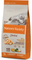 NATURE'S VARIETY Selected Sterilized Adult No Grain para gatos Pollo de corral sin cereales