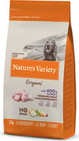 NATURE'S VARIETY Original Medium Maxi Adult mit Pute für Hunde