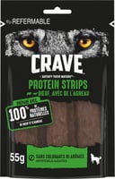 CRAVE Snack proteinate da masticare senza cereali al manzo e agnello per cani