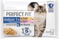 PERFECT FIT Adult Cat Sterilized, natvoer met vis en kip
