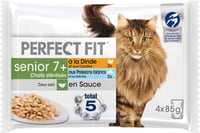 PERFECT FIT Nassfutter für ältere sterilisierte Katzen