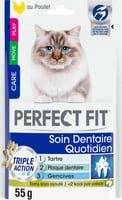 PERFECT FIT Golosinas dentales de pollo para gatos