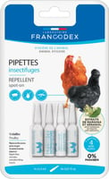 FRANCODEX Pipetten insectwerend voor pluimvee