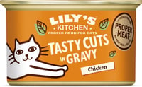 LILY'S KITCHEN Tasty Cuts Délicieuses bouchées en sauce pour chat - plusieurs saveurs disponibles