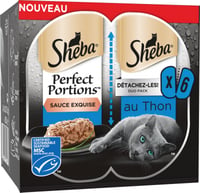 SHEBA Perfect Portions - Alimento húmido para gatos de atum