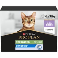 Pro Plan Sterilised Senior 7+ Longevis terrina de peru para gato senior esterilizado