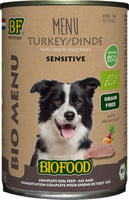 BIOFOOD Menu BIO - Alimento húmido de peru para cão