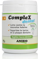 Anibio CompleX Dental - Pó de higiene oral para cão e gato