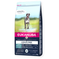 EUKANUBA Adult Grain Free para perros de razas grandes con Pescado