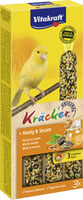 VITAKRAFT Kräcker - Snack voor Kanaries Honing Sesam - Doos met 3 Kräckers