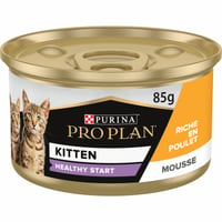 PRO PLAN Kitten Pâtée mit Huhn für Kätzchen - 85g Dosen 