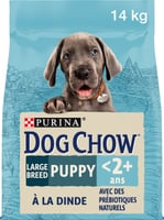 DOG CHOW per cuccioli di cane di grandi razze con tacchino