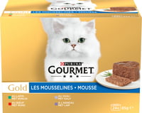 GOURMET GOLD Mousseline per gatti adulti - 24x85g