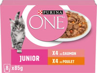 PURINA ONE Junior Katzen - für Kätzchen 8X85G