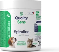 Spiruline, pour le renfort du système immunitaire QUALITY SENS - Spiruline - 80g