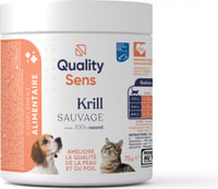 Krill selvatico, migliora la qualità della pelle e del pelo QUALITY SENS - 75g